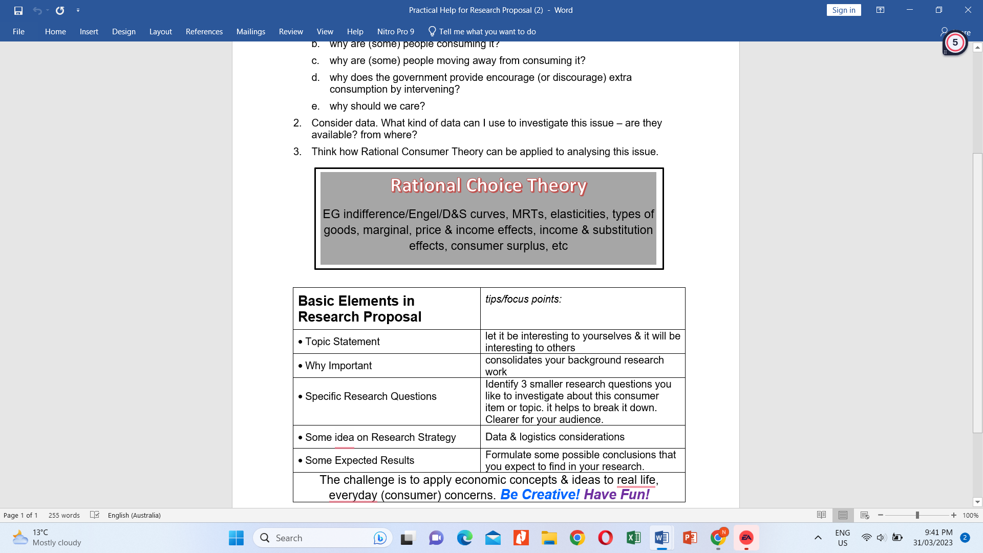 File Home Insert Design Layout References Mailings Review View Help Nitro Pro