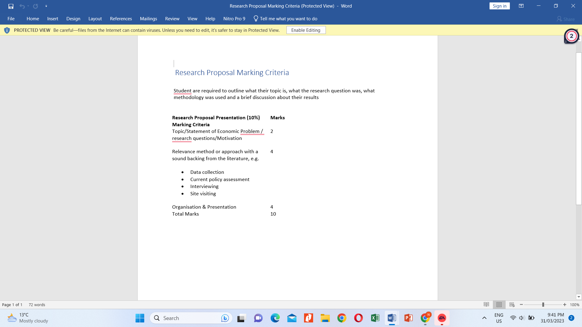 Help for Formulating a Research Proposal To find narrow topic, 1. Consider