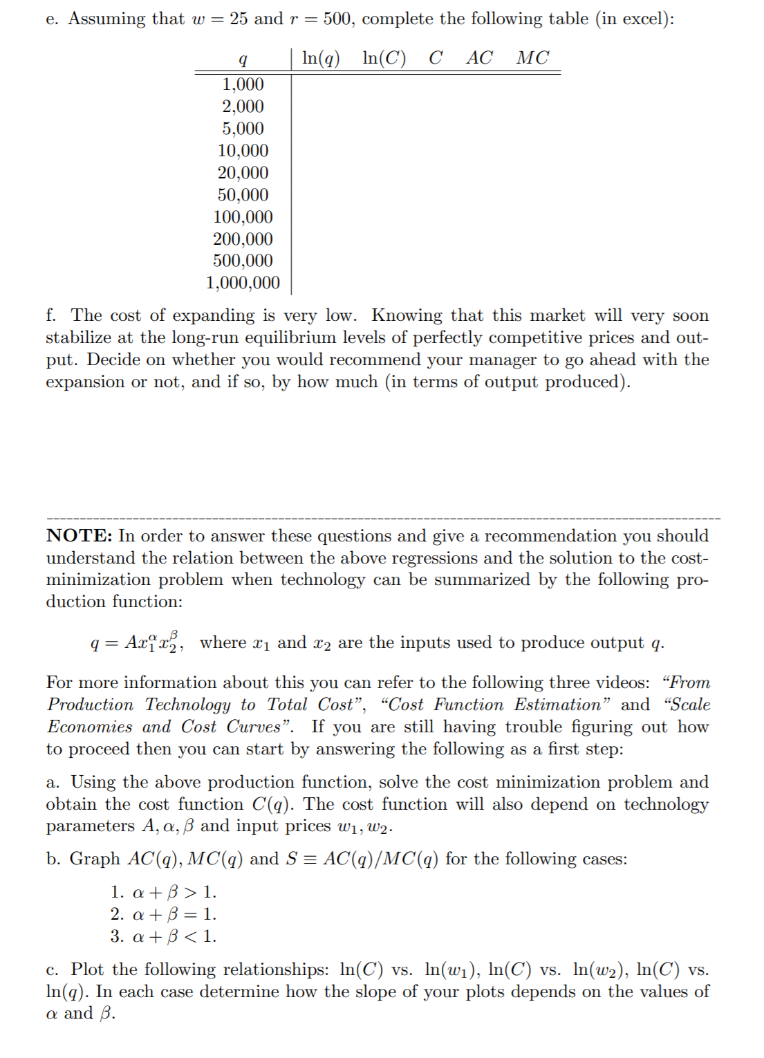  I only need help on D, E,F and the next question