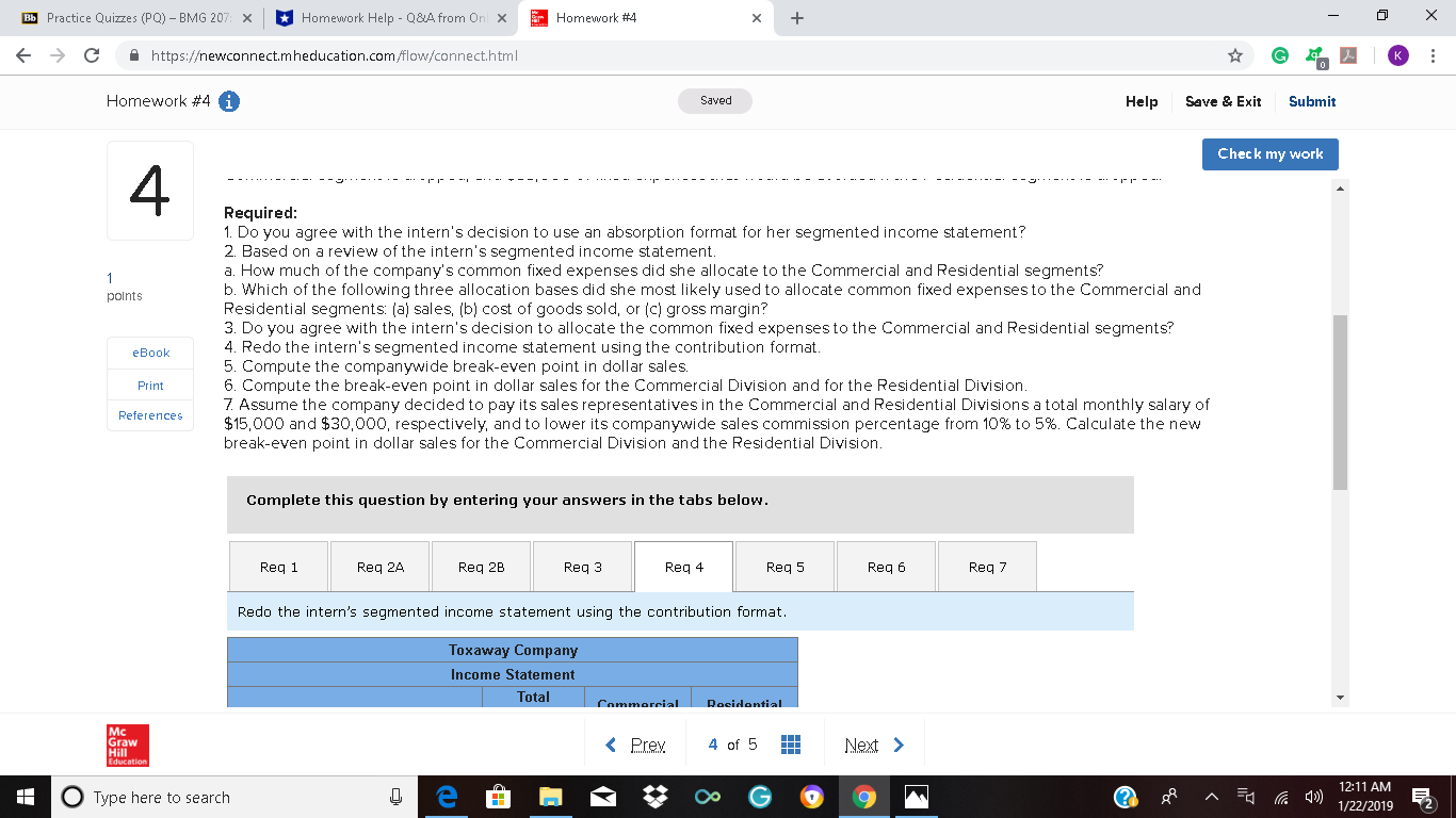  Bb Practice Quizzes (PQ) - BMG 207: x * Homework Help