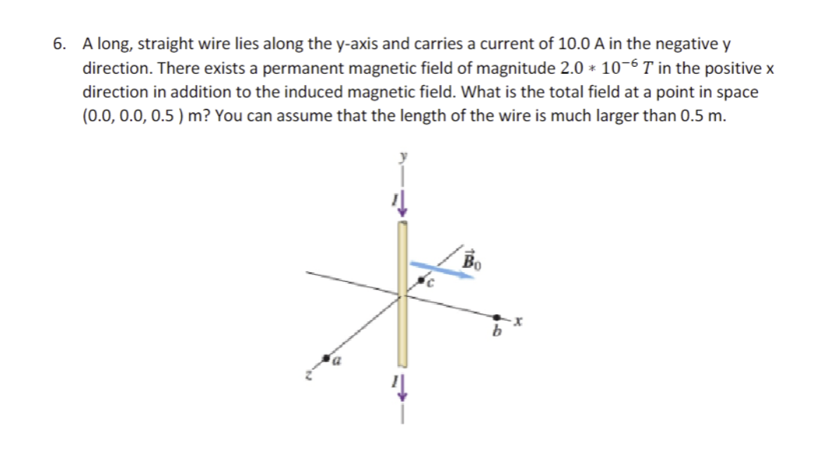 2 direction. Find the magnetic eld at a position in space described