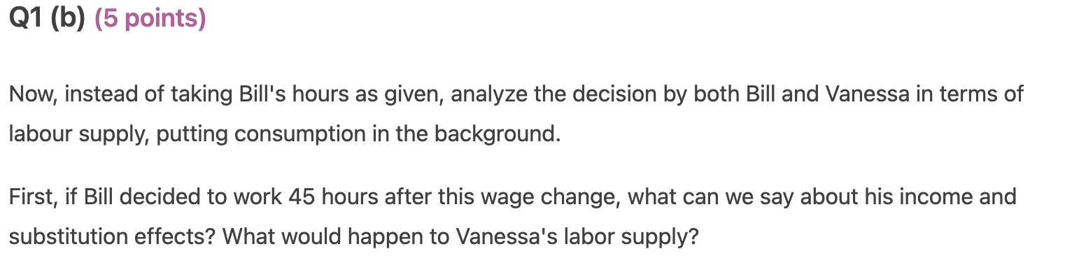 a person's labour supply from a shock to their partner's job. Assume