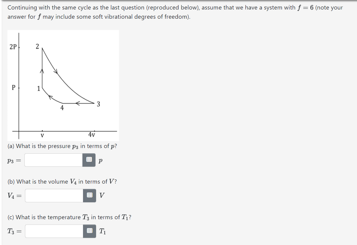 constant volume, 23 is adiabatic, 34 has constant pressure and 41 is