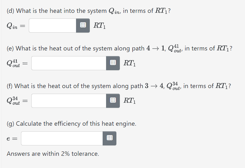 is positive or negative; the temperature increases or decreases. Segment Heat Work