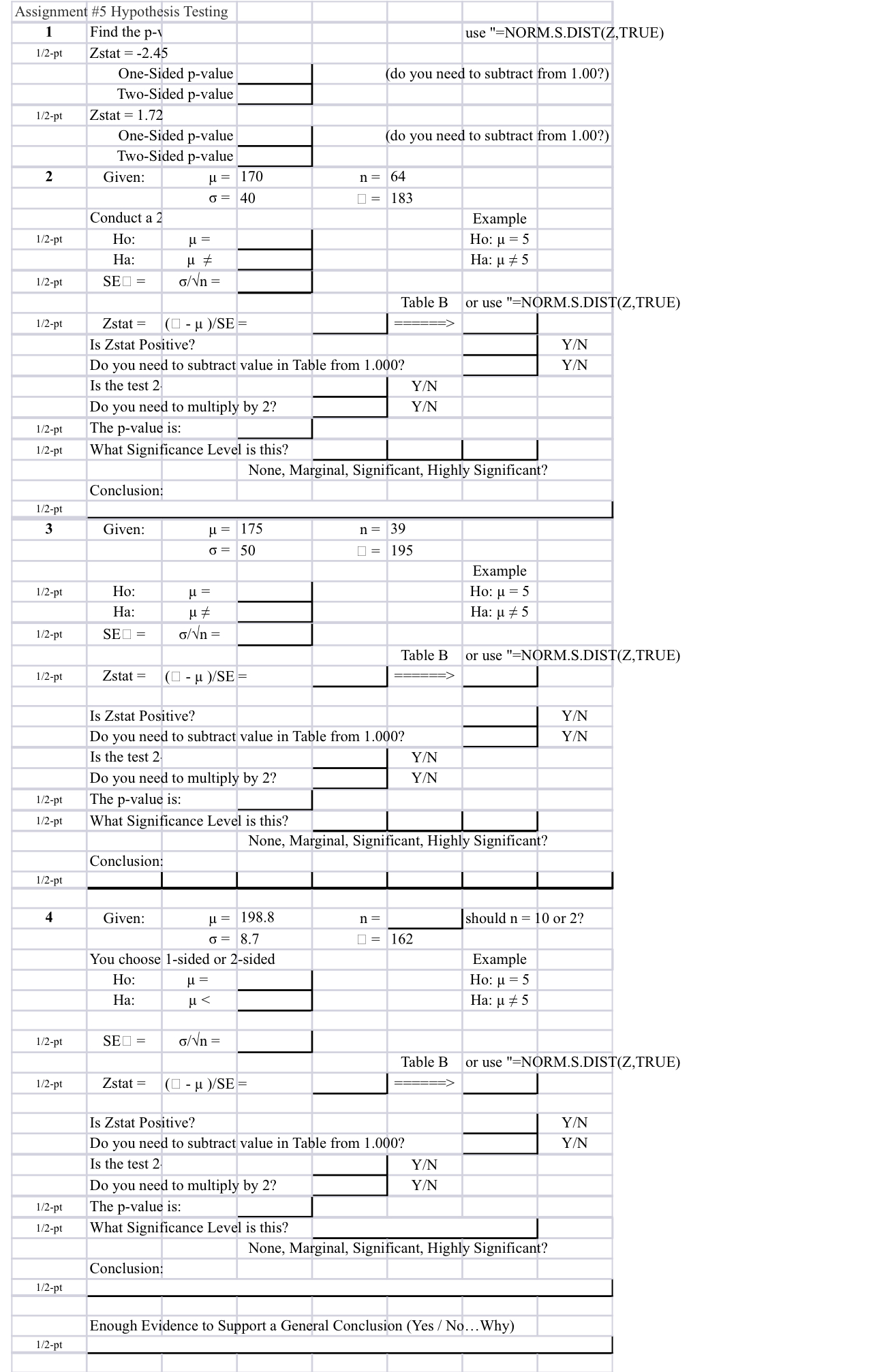 particular group of men. Expected Norm: Mean = 170 lbs with a