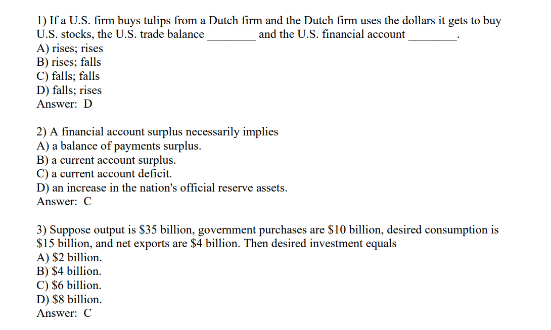 saving increases. B) Consumption increases and saving decreases. C) Consumption decreases and