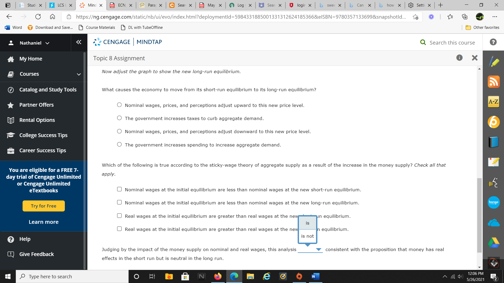 . w Word T Download and Save... Course Materials DL with TubeOffline