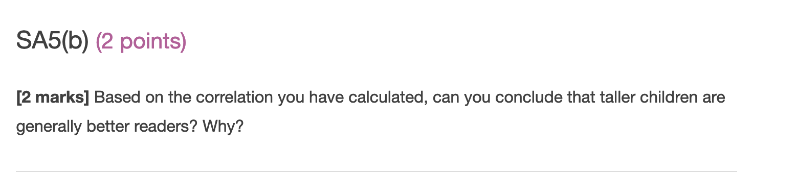 From a practice stats exam with no solutions. Any help appreciated