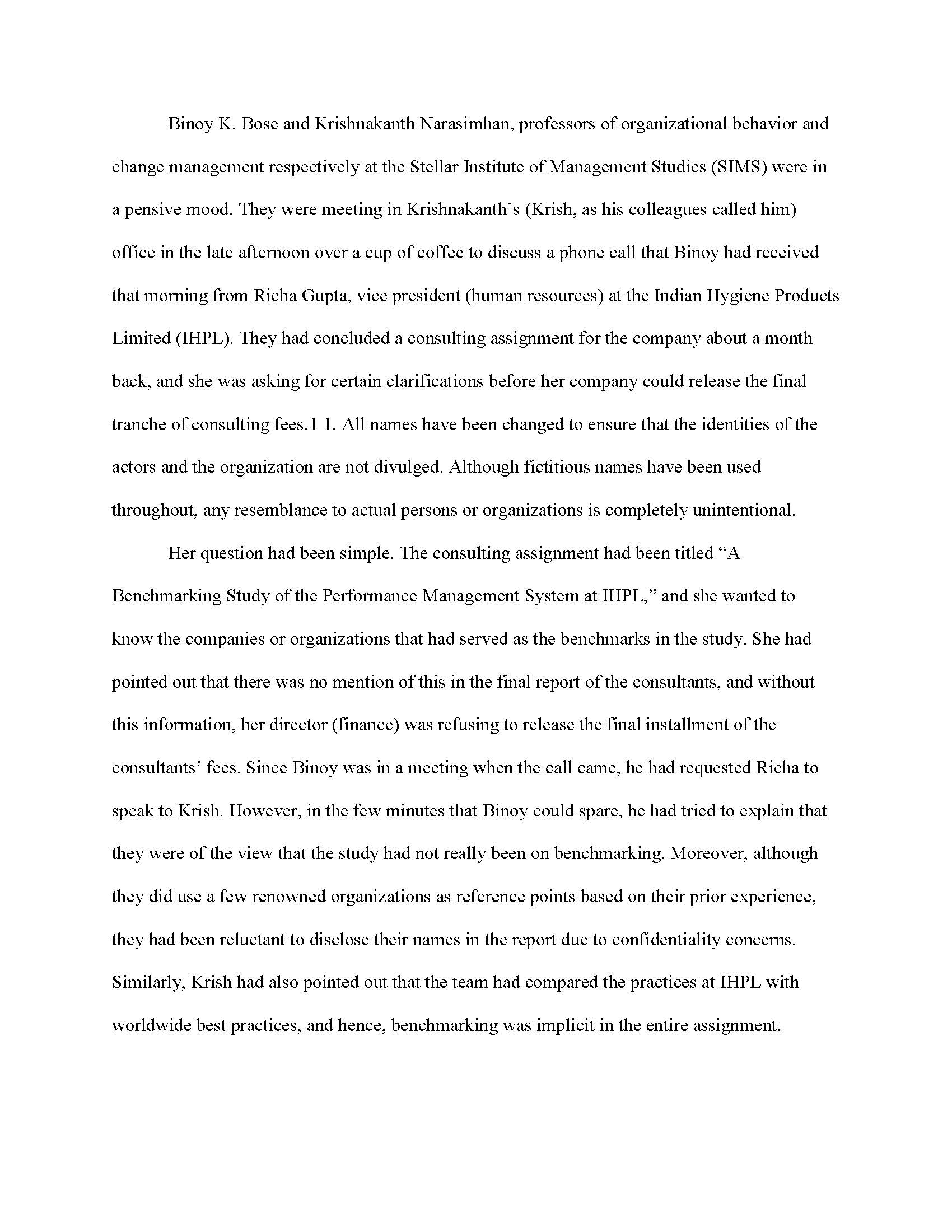 needs of the project? In hindsight, could the contract have been any