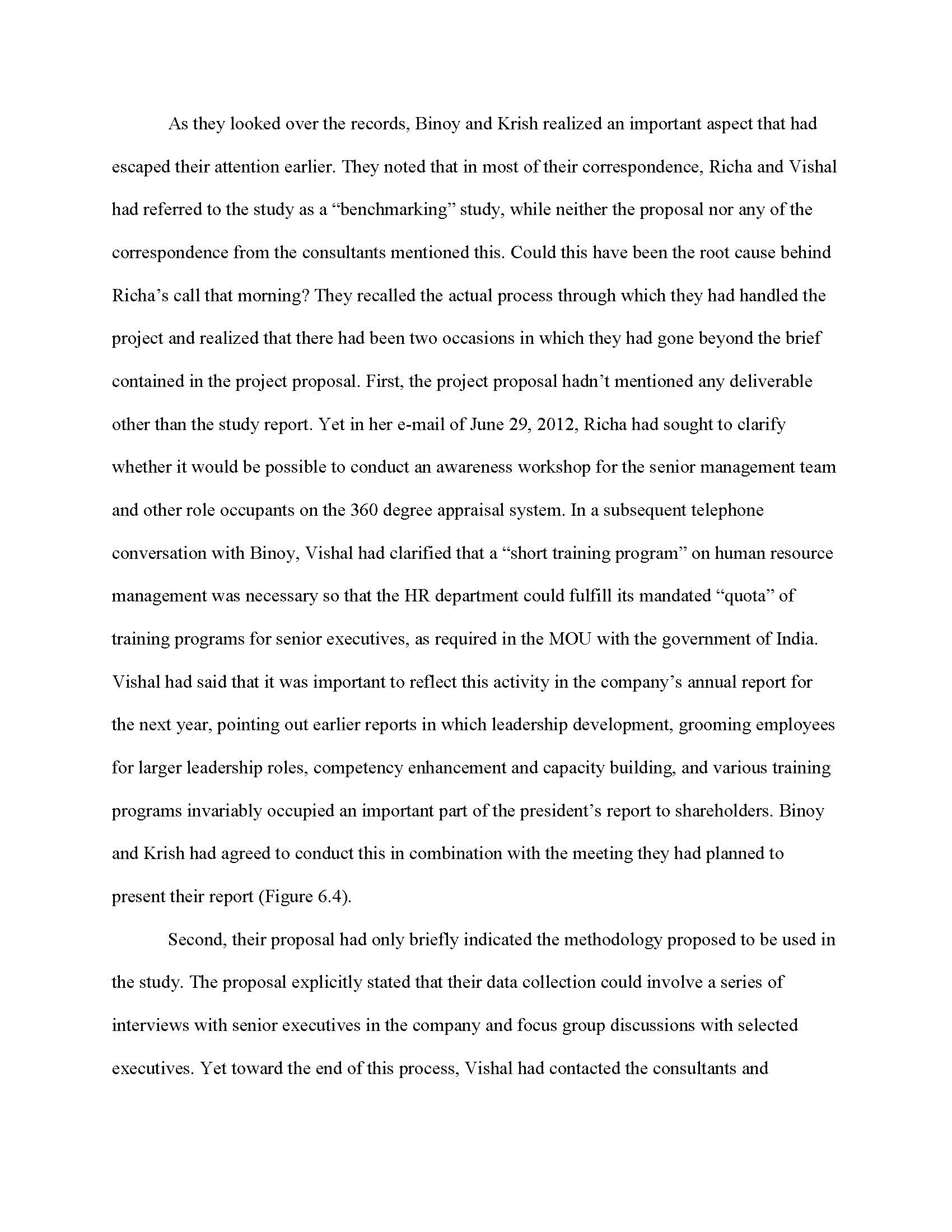 adequate? What dilemmas are associated with such responses?e. Did the project fulfill