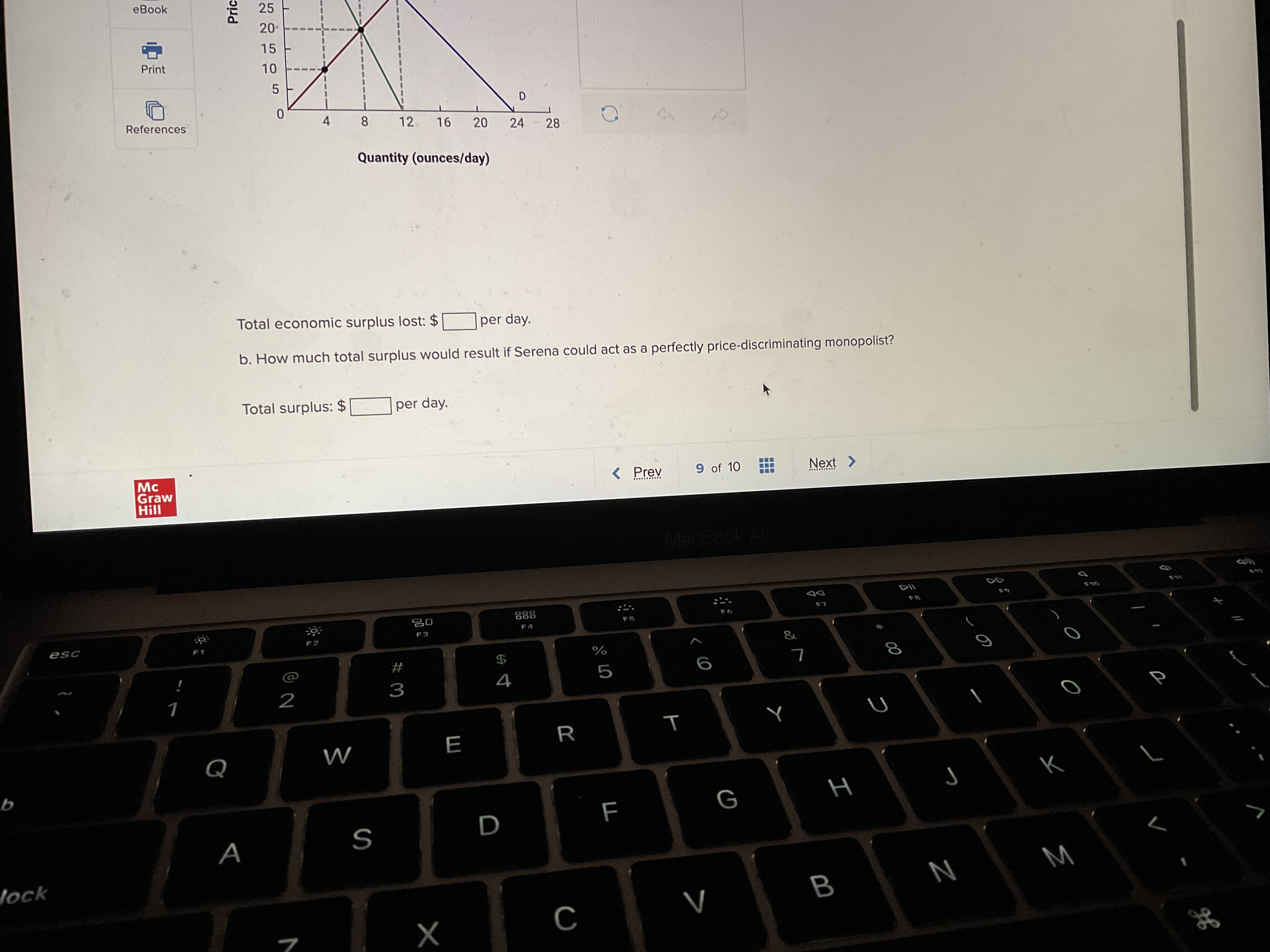 - Connect X Economic Rent versus Econom X C a ezto.mheducation.com/ext/map/index.html?_con=con&external_browser=0&launchUrl=https%253A%252F%252FIms.mheducation.com%252F... (