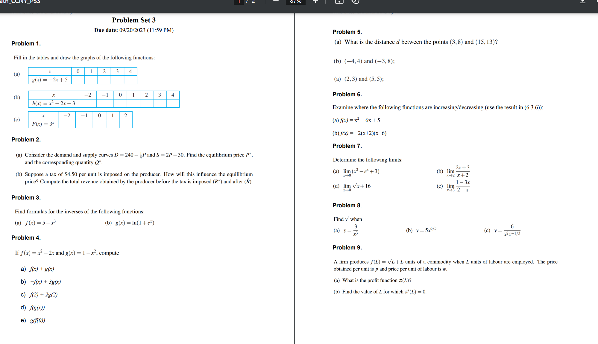 be organizee slove the problem step by step show work and please