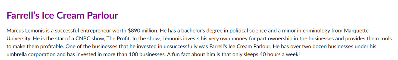 Also provide an overview of the business, provide a brief overview of