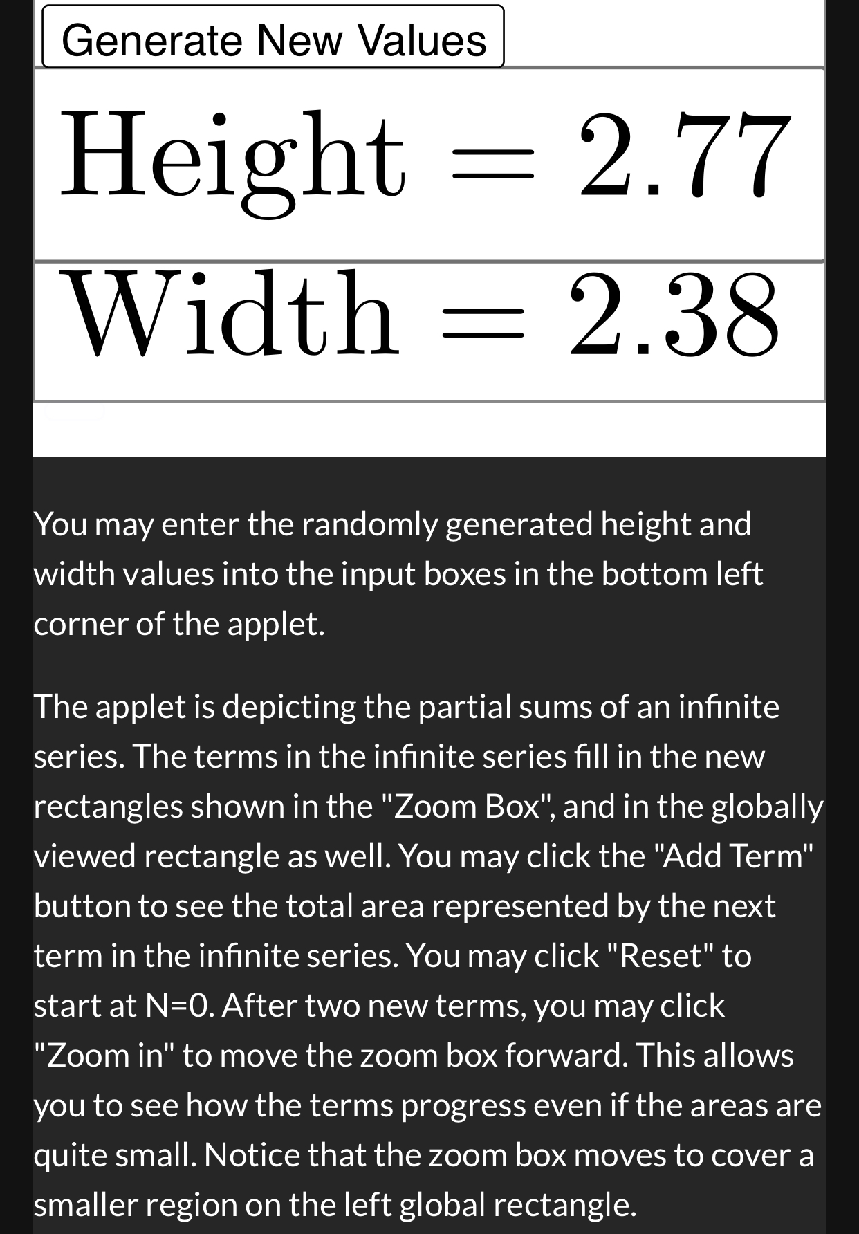 the sums of a sequence, and use convergence tests to determine whether