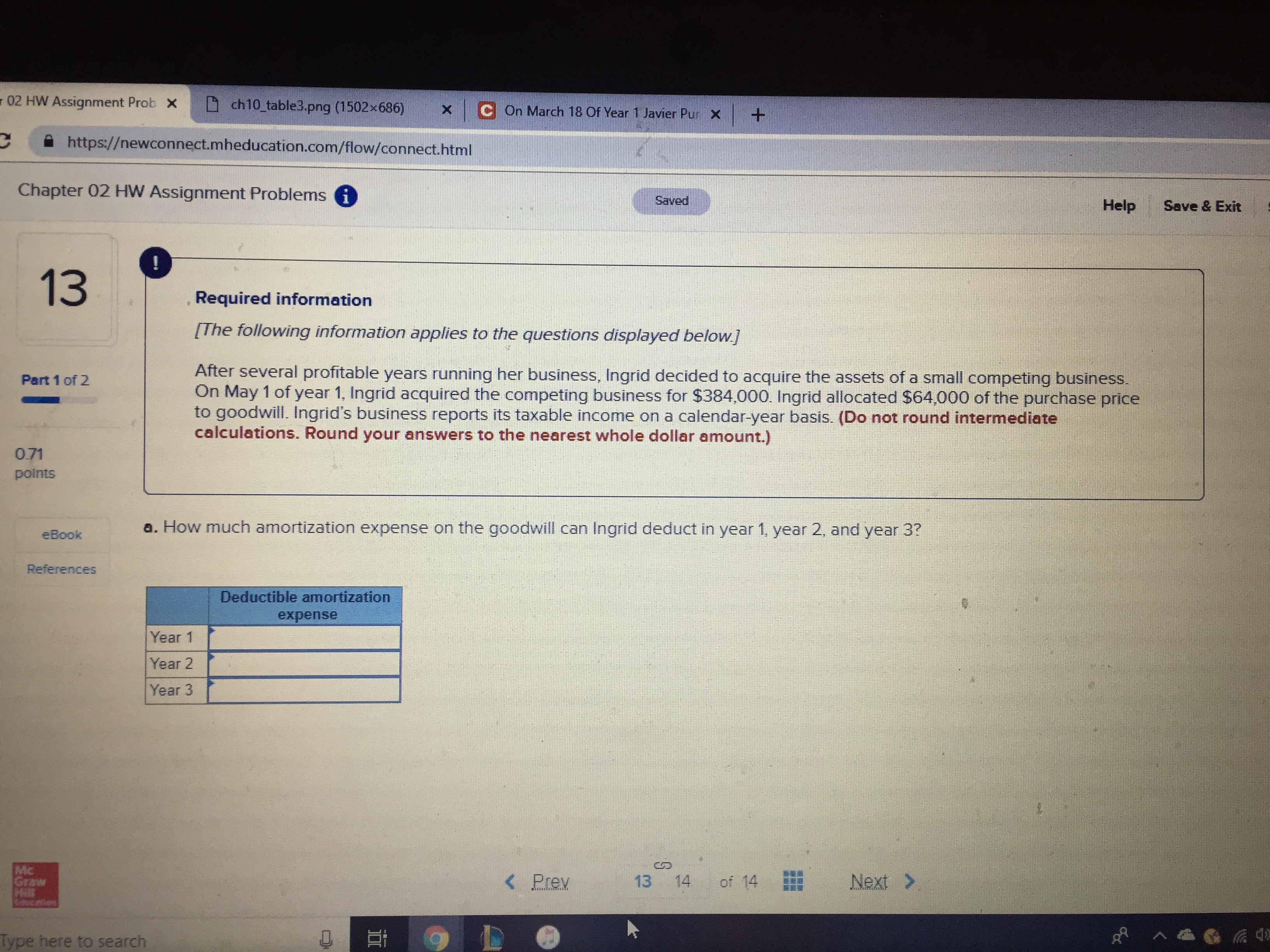 of business entities that I have been stuck on for a week