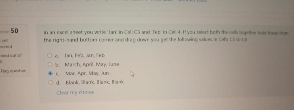 choiceQuestion 55 In MS Project while reading about a resource, if you