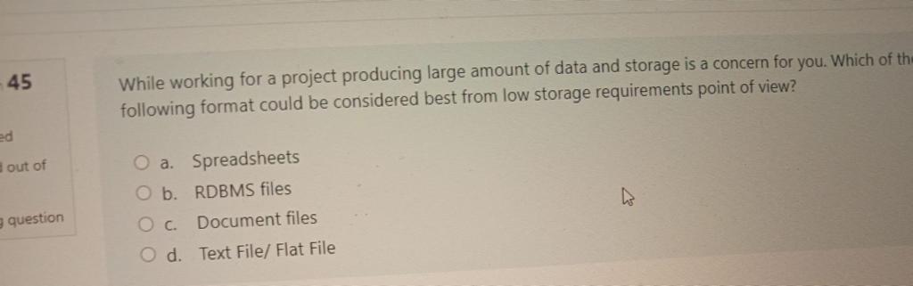 question O d. MS Project will never allow us to enter more
