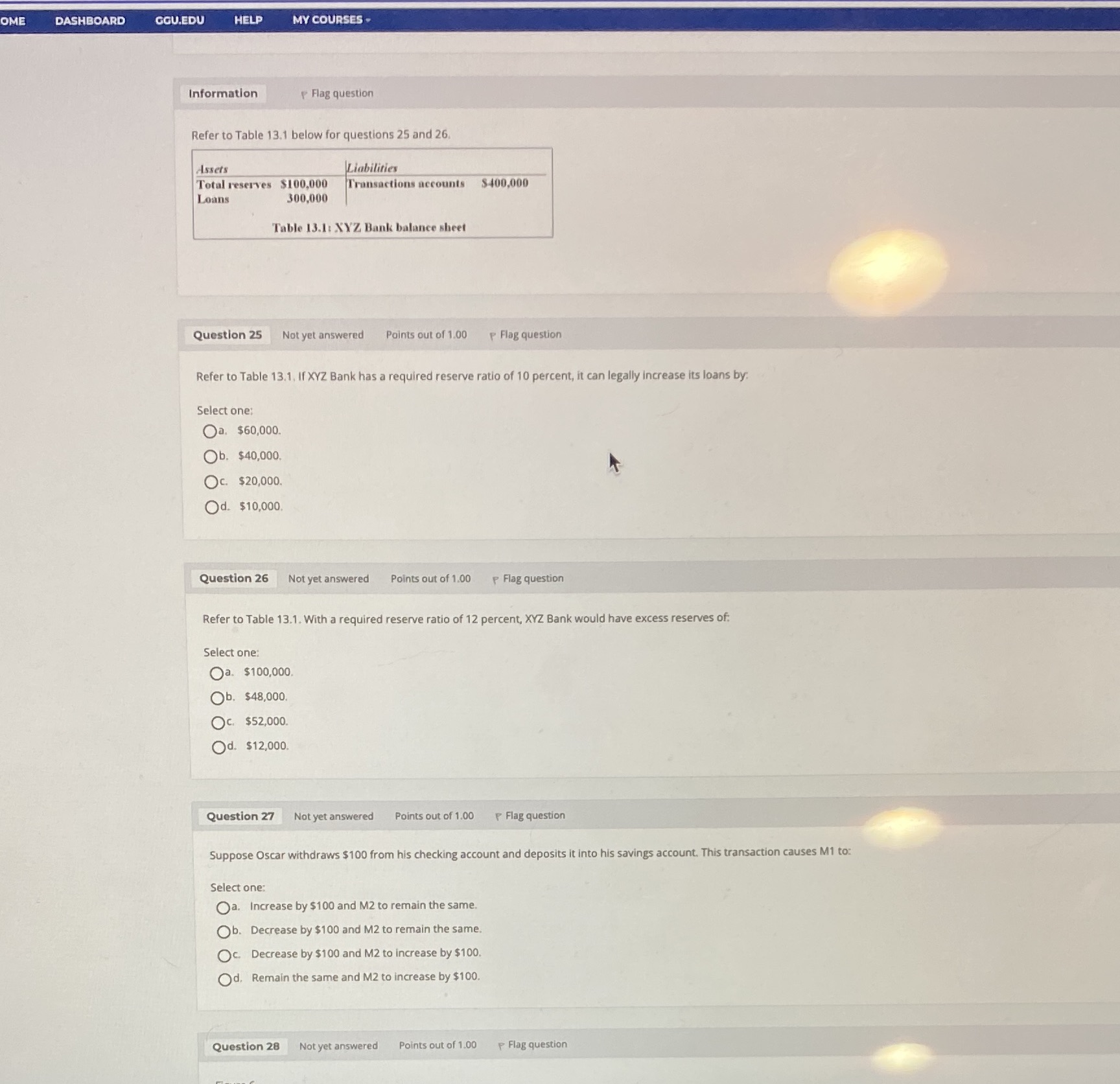 OME DASHBOARD GGU,EDU HELP MY COURSES . Information Flag question Refer