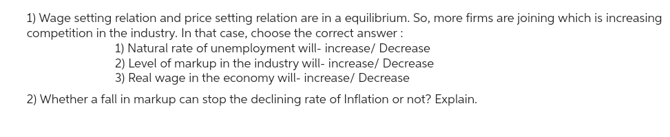 Please answer correct explain plz asap both are 1 and 2Don't answer