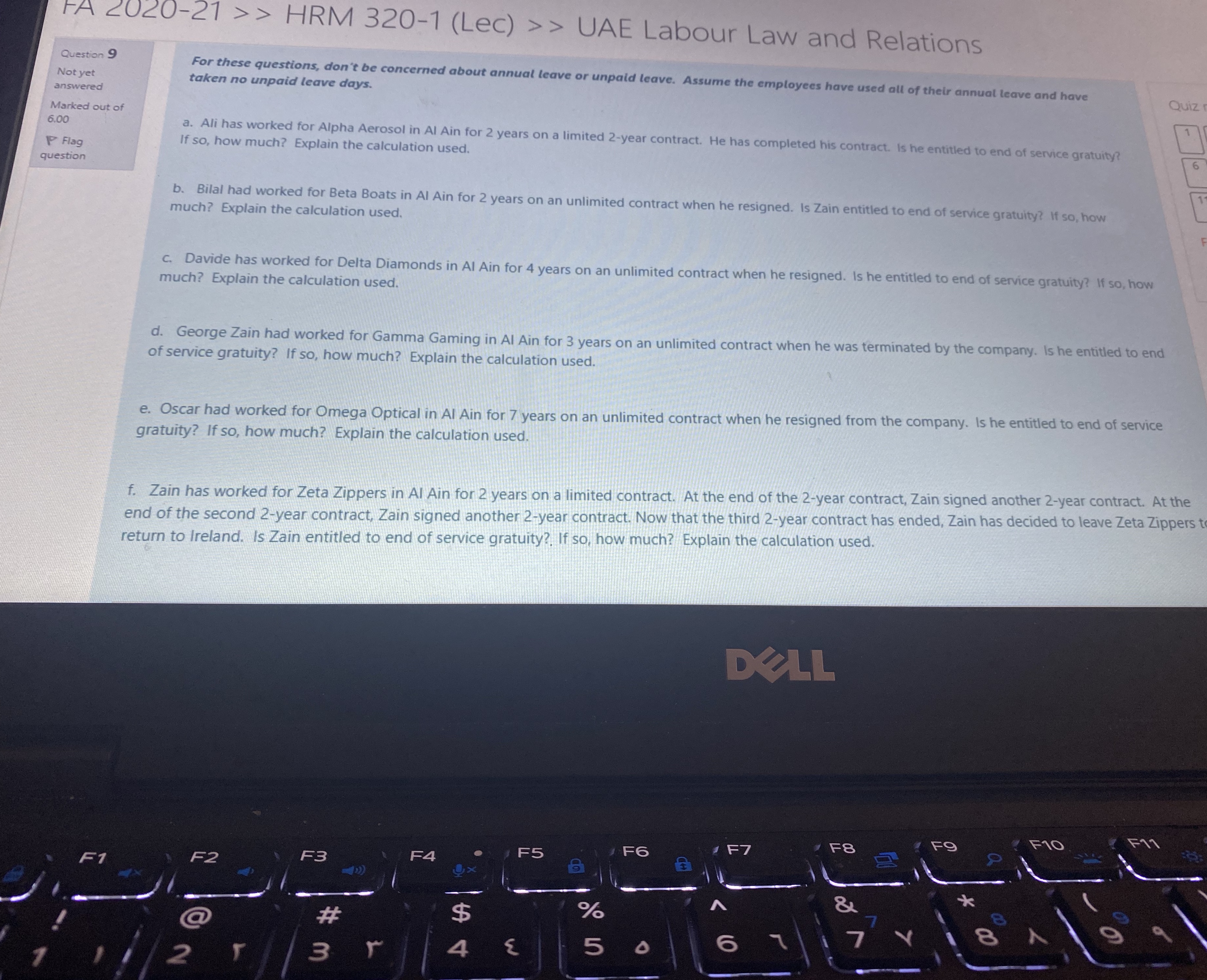 2020-21 > > HRM 320-1 (Lec) > > UAE Labour Law