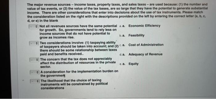 Solve clearly explanation is more important don't copy.. The major revenue sources