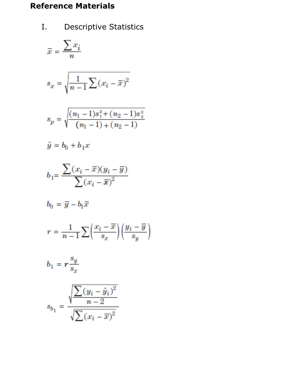 of a random sample of size n from an infinite population with