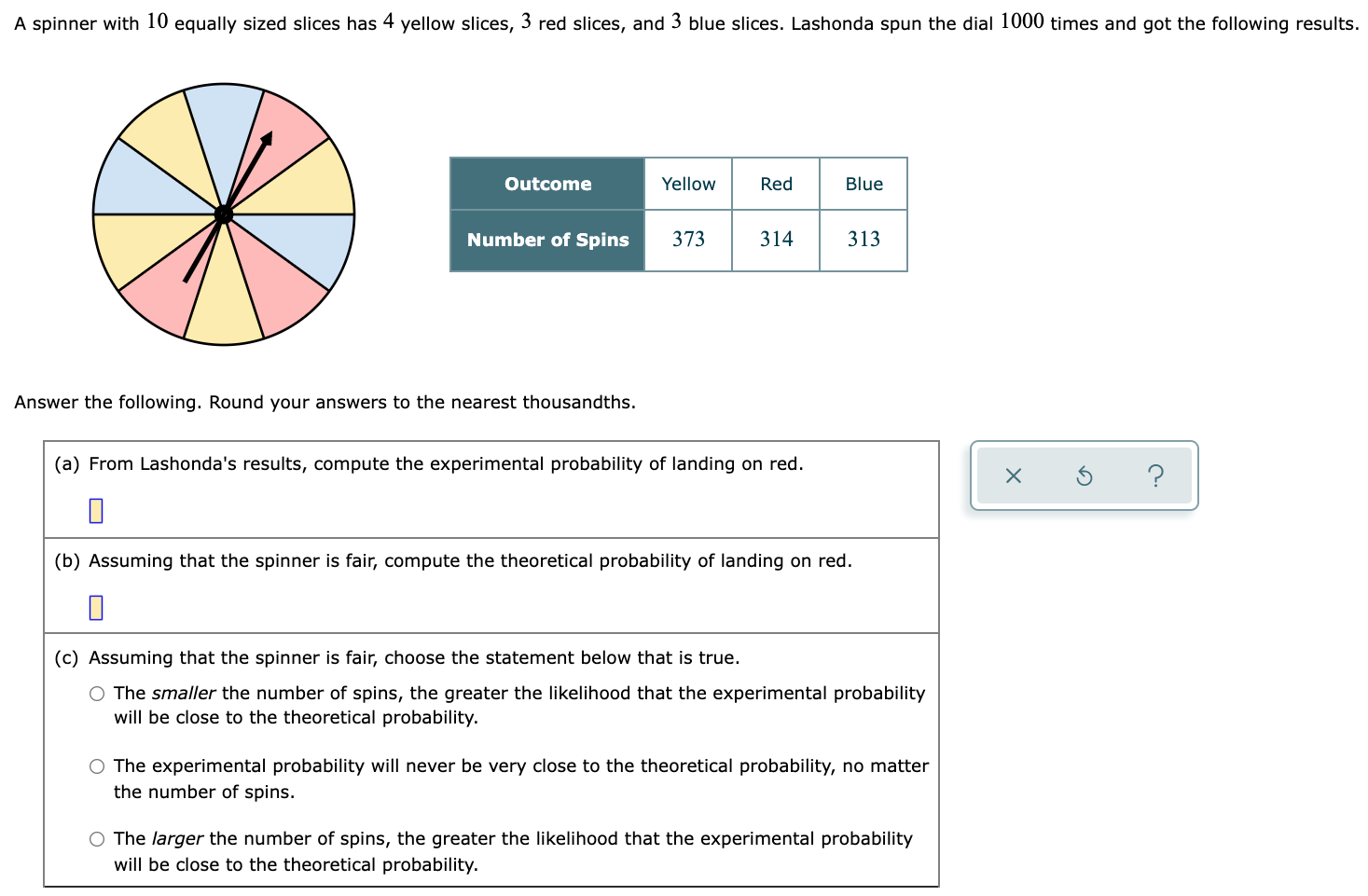 of trials and probability of success as indicated below. W follows a