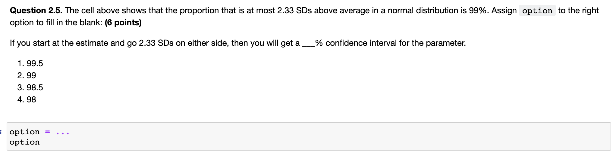 8 University wants to estimate the percent of Facebook users among students