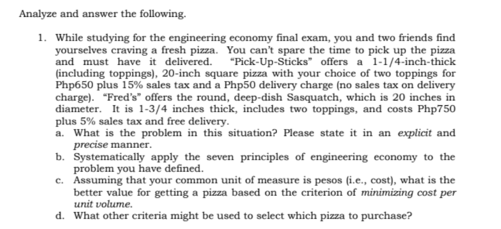 Please be cleared format for answering. Show the step by step properly.
