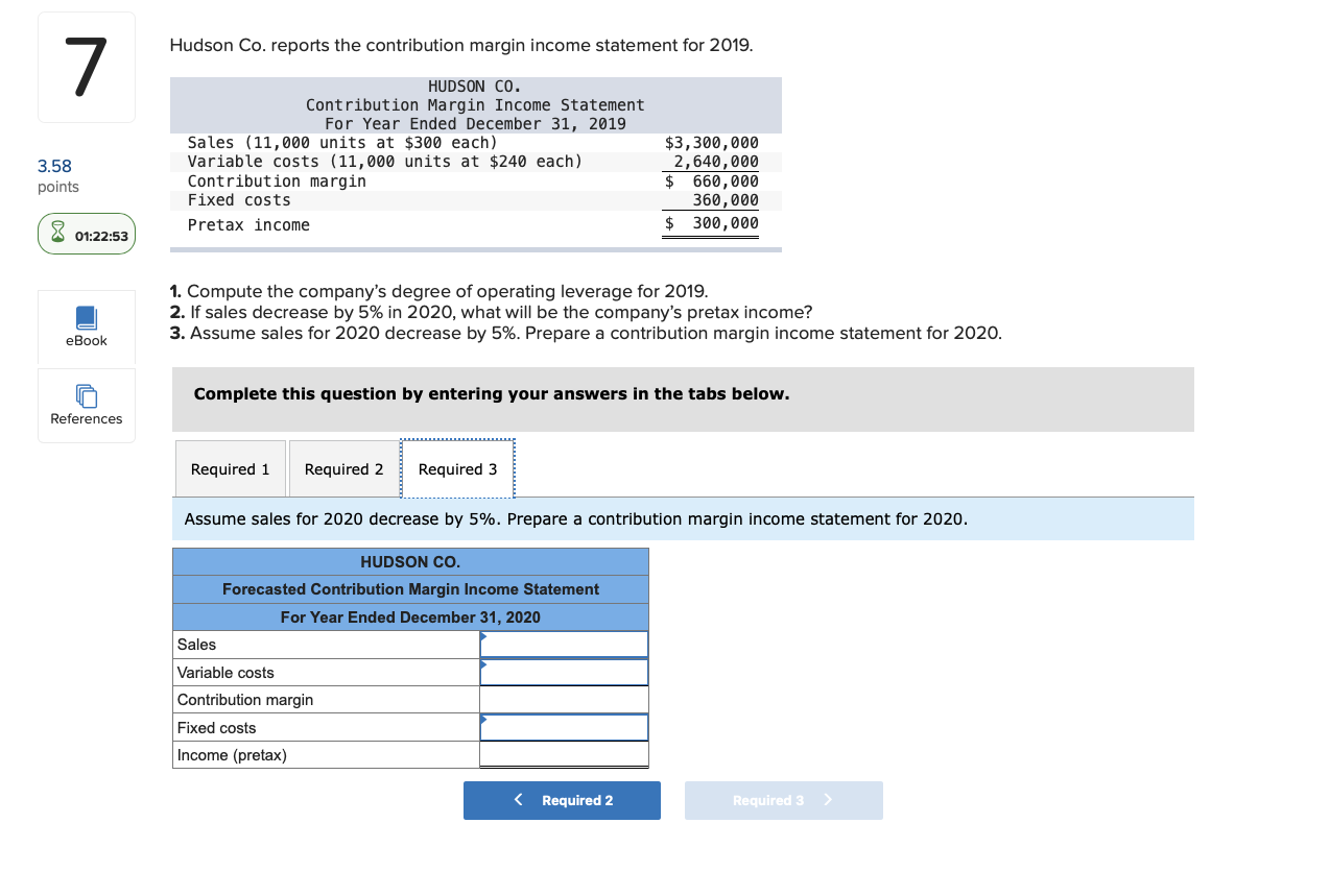 units at $333 each) $3,333,333 353 Variable costs (11,333 units at $243
