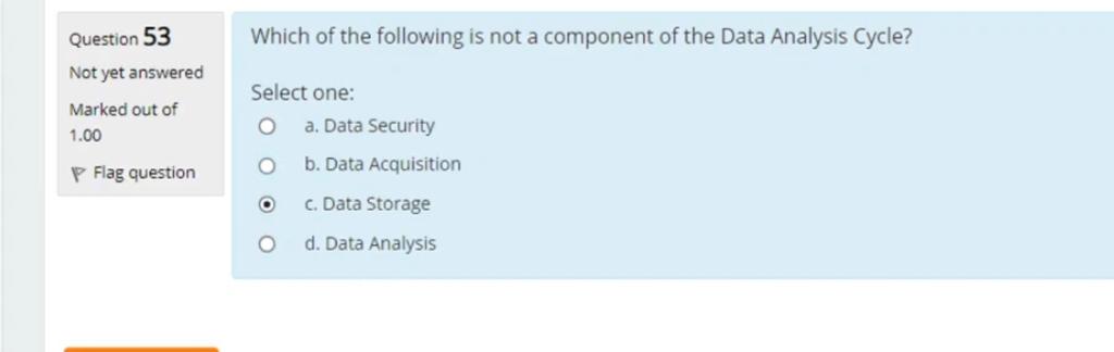 answered 2020. In a CSV file it will be stored as Marked