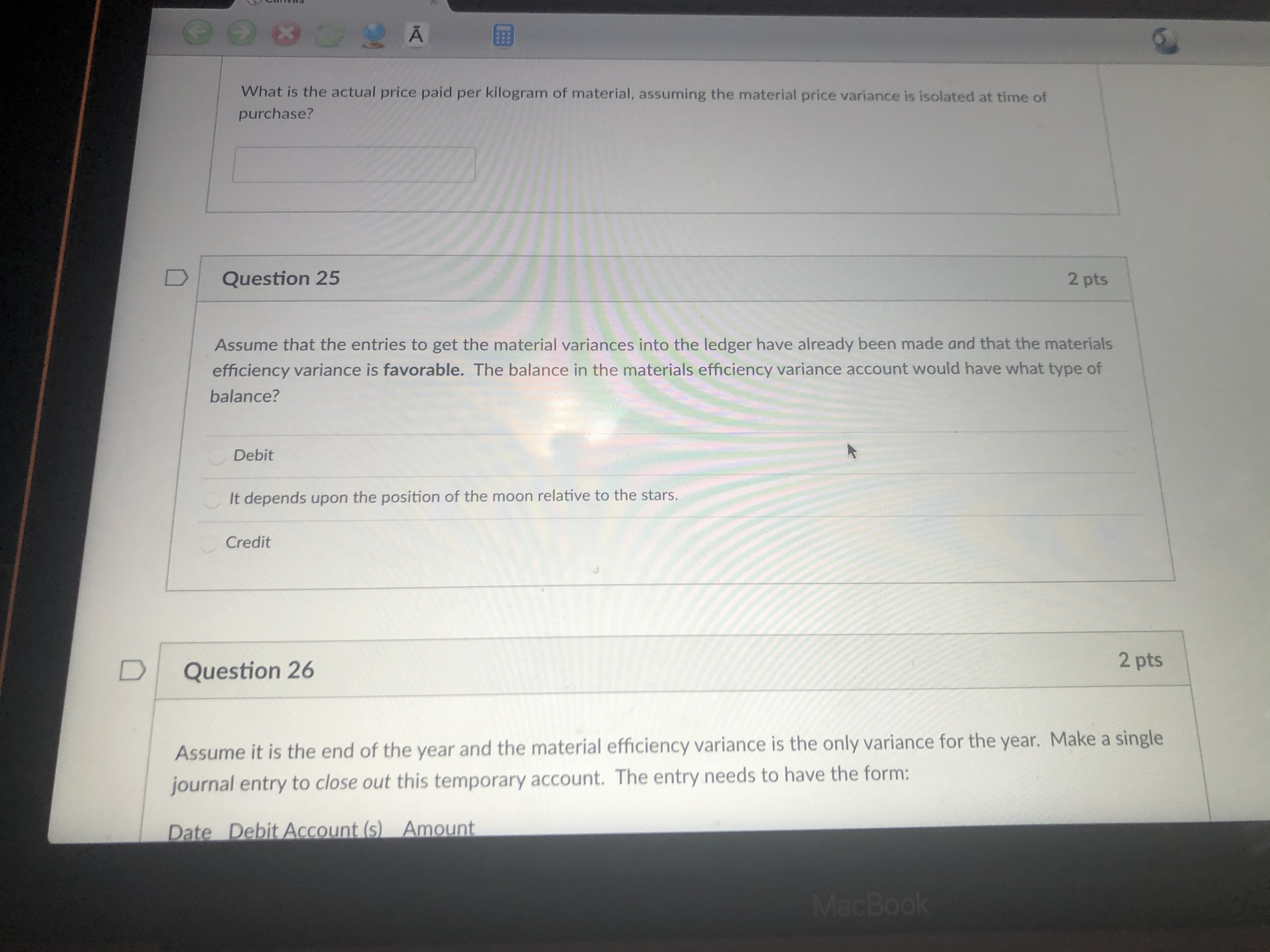 the prime costs of its single production line are as follows: Material