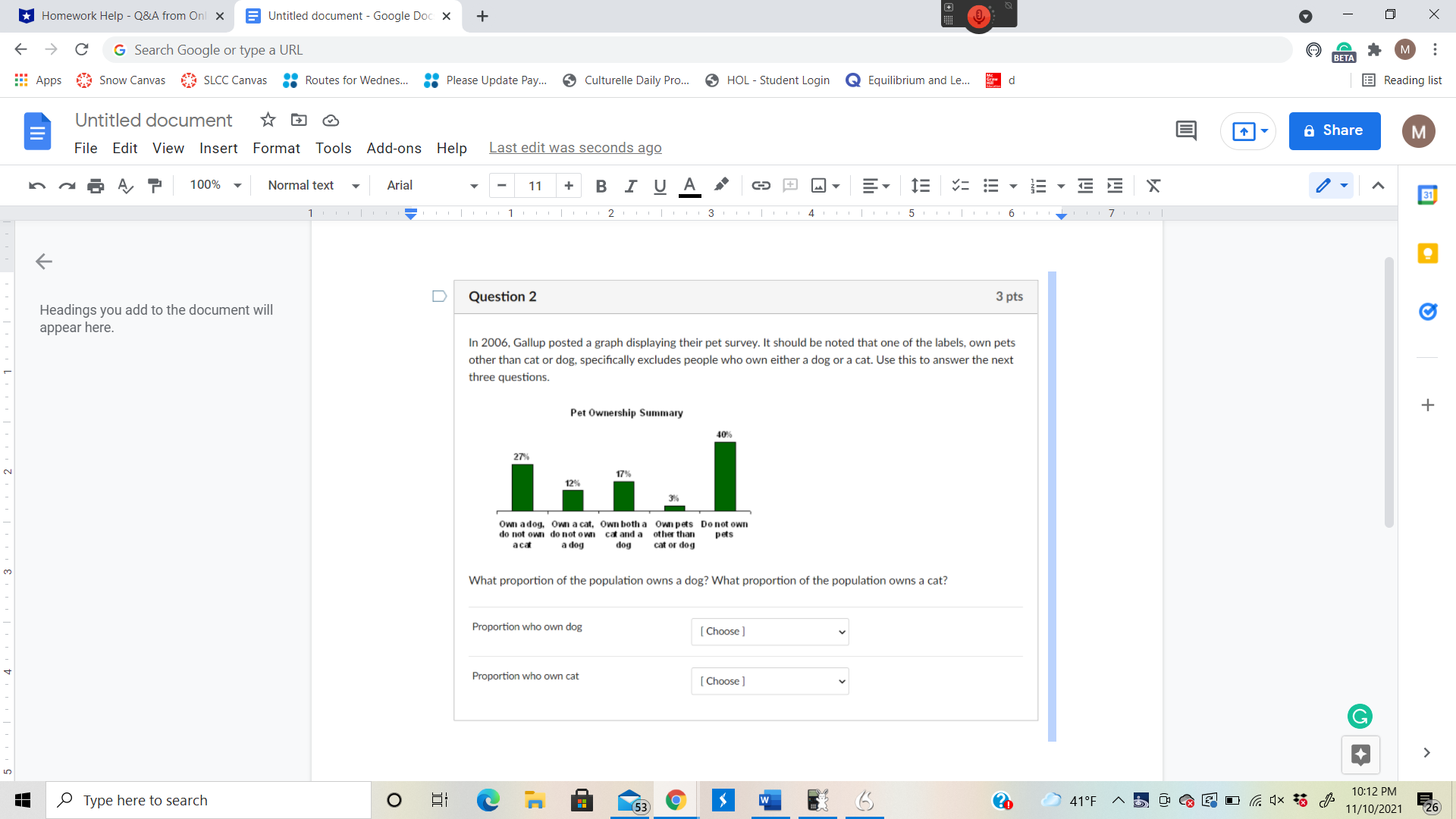  Homework Help - Q&A from Onl x Untitled document - Google