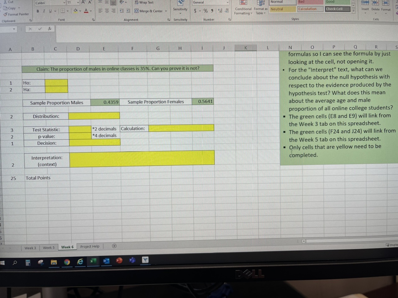  What is the answer? Sample size is 78 & Cut Calibri