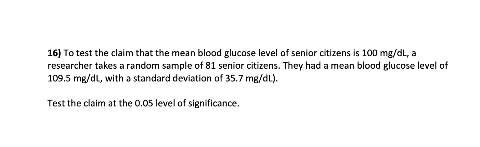 test the problem is. Options are belowH0 & H1?TestTest Statistic/p-valueDecision about H0/Conclusion