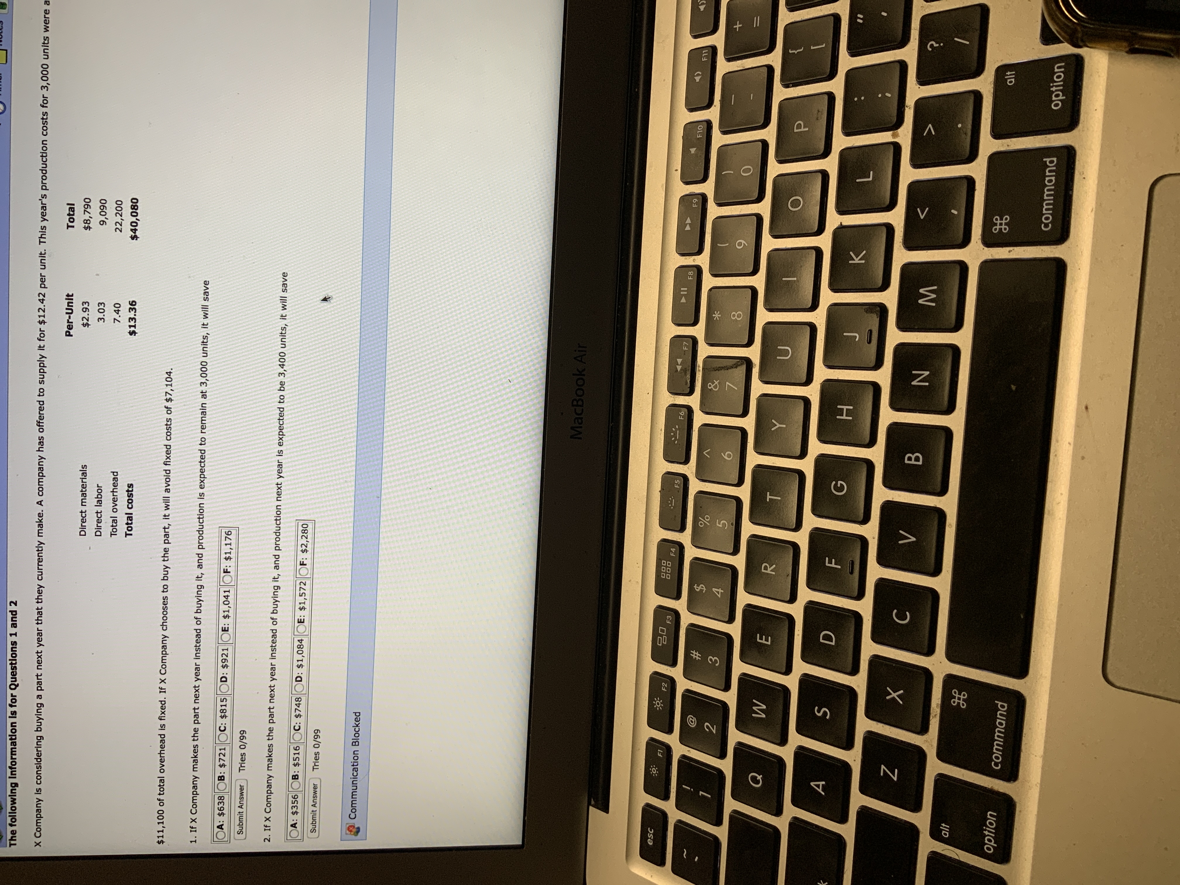 I need the answer with the steps explained please The following Information