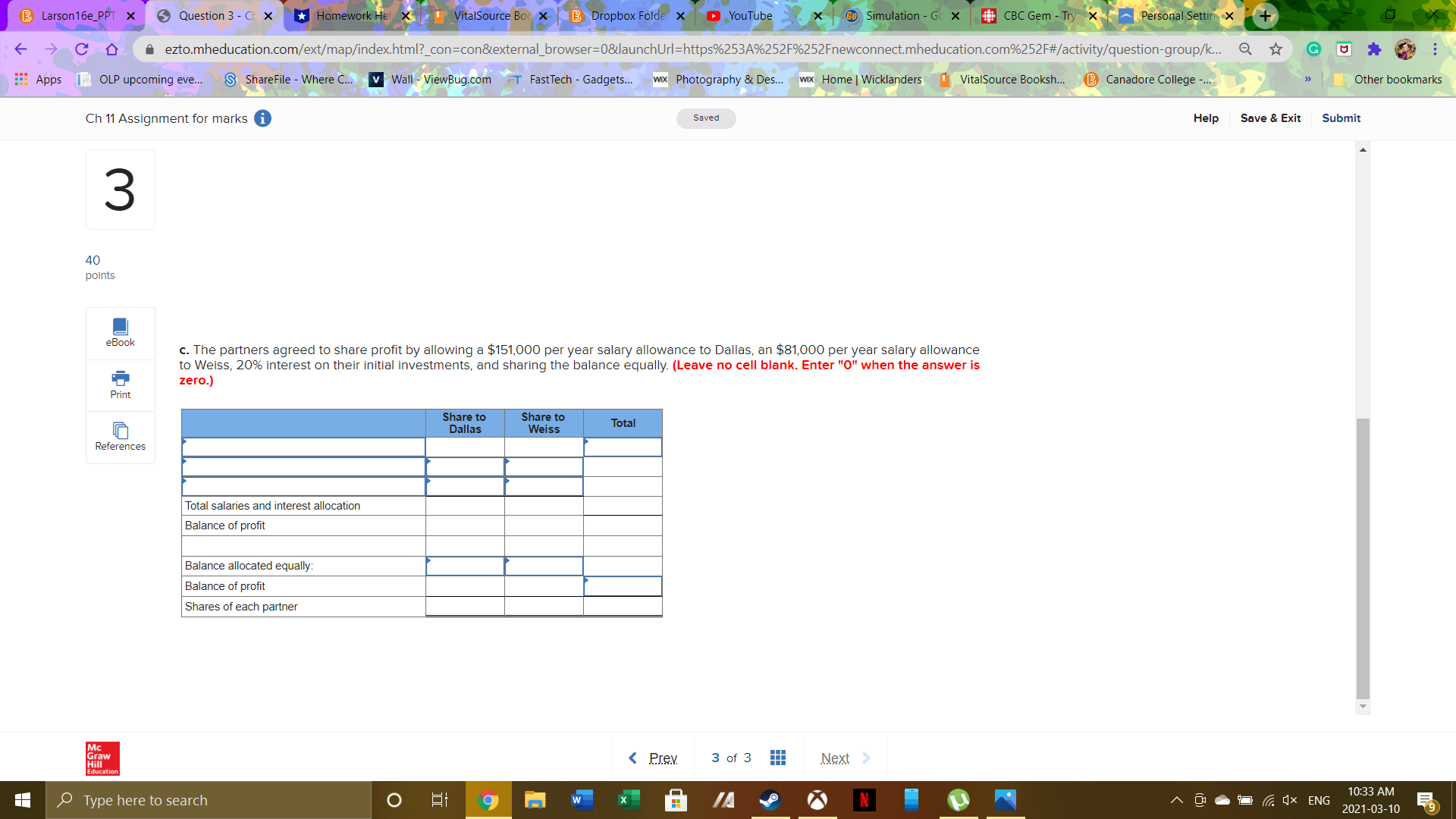 B Larson 16e_PPT X Question 3 - Cl X Homework Hel