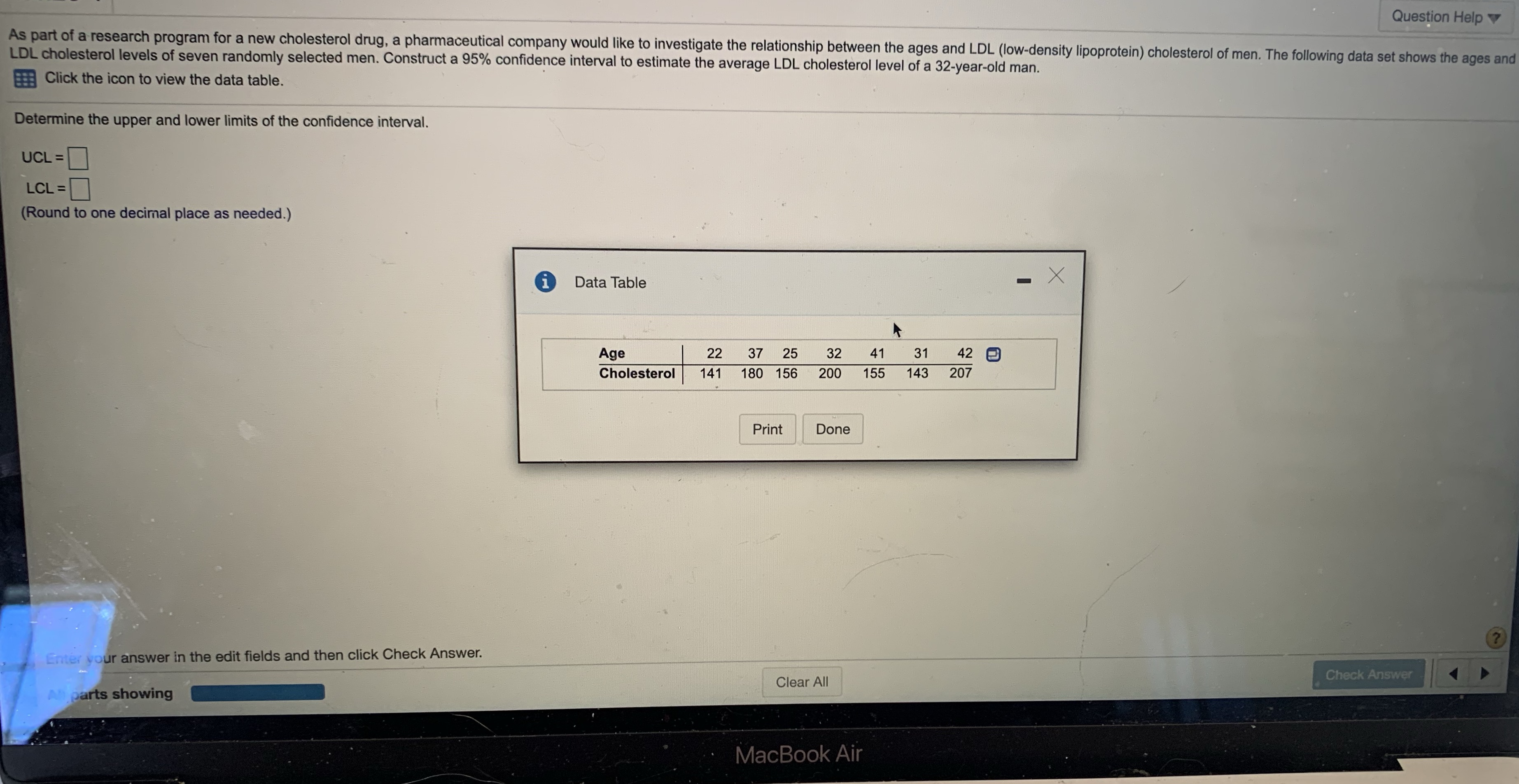 Question Help As part of a research program for a new
