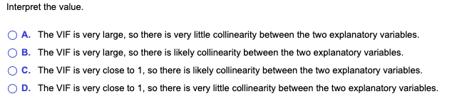 the p-value for X, is small. O B. No, because the p-value