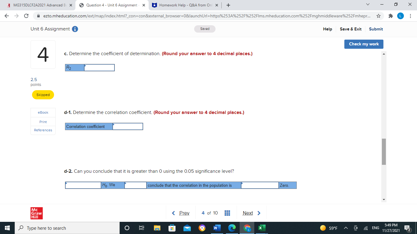 my work 4 Following is information on the price per share and