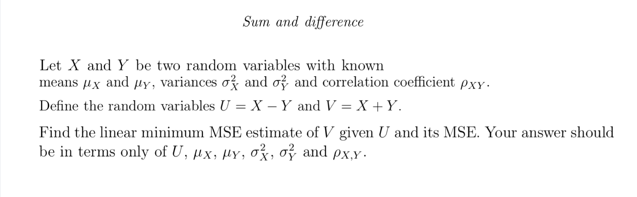 Hi please use the given information to answer each part of the