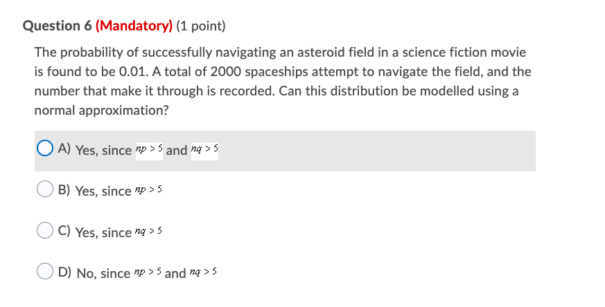 normal distribution 0 A] follow a uniform distribution. 0 3} follow a