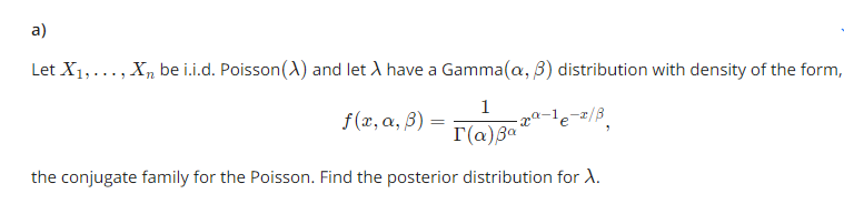 Find an estimate for the parameter A using the squared error loss