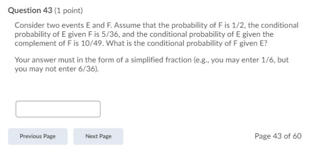 Please provide solution asap to get a upvote Question 43 (1 point)