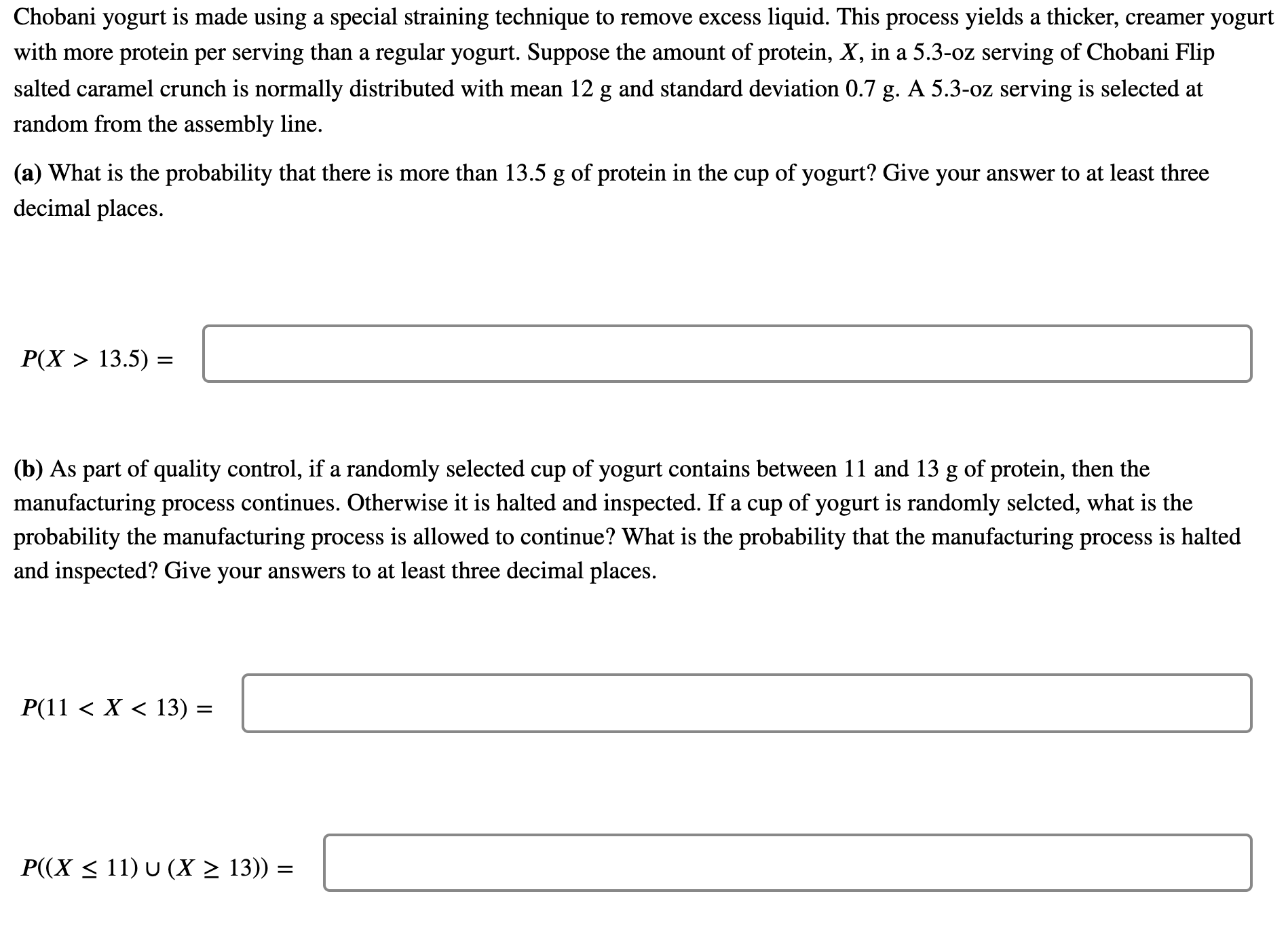 to 4.00, the standard deviation to 0.33, the zvalue of a to