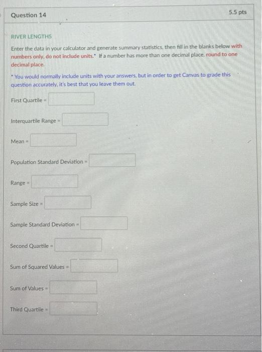 Use the information given here to answer the RIVER LENGTHS questions
