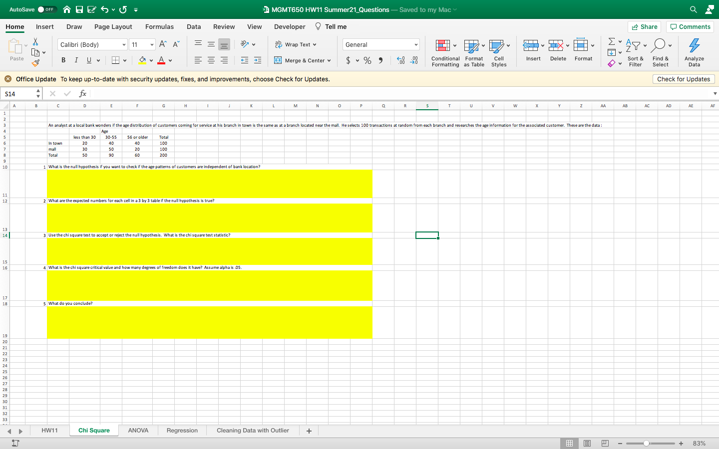 Hi, Please help me solve this question by using excel. AutoSave .