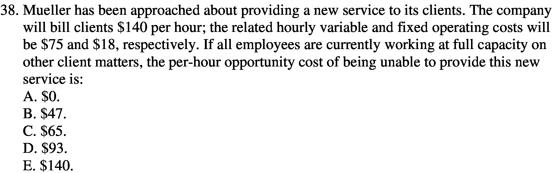 to its clients . The company will bill clients $140 per hour