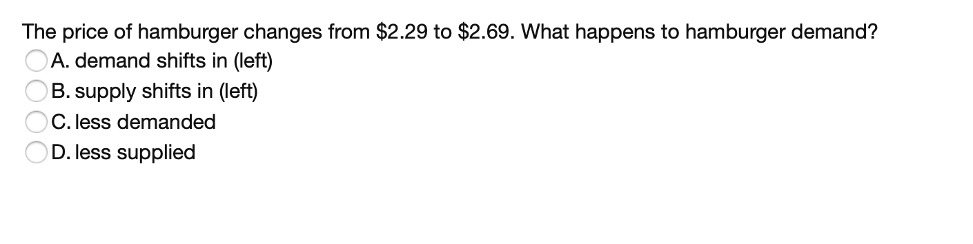 the demand for strawberries will necessarily rise r\" B. the equilibrium quantity