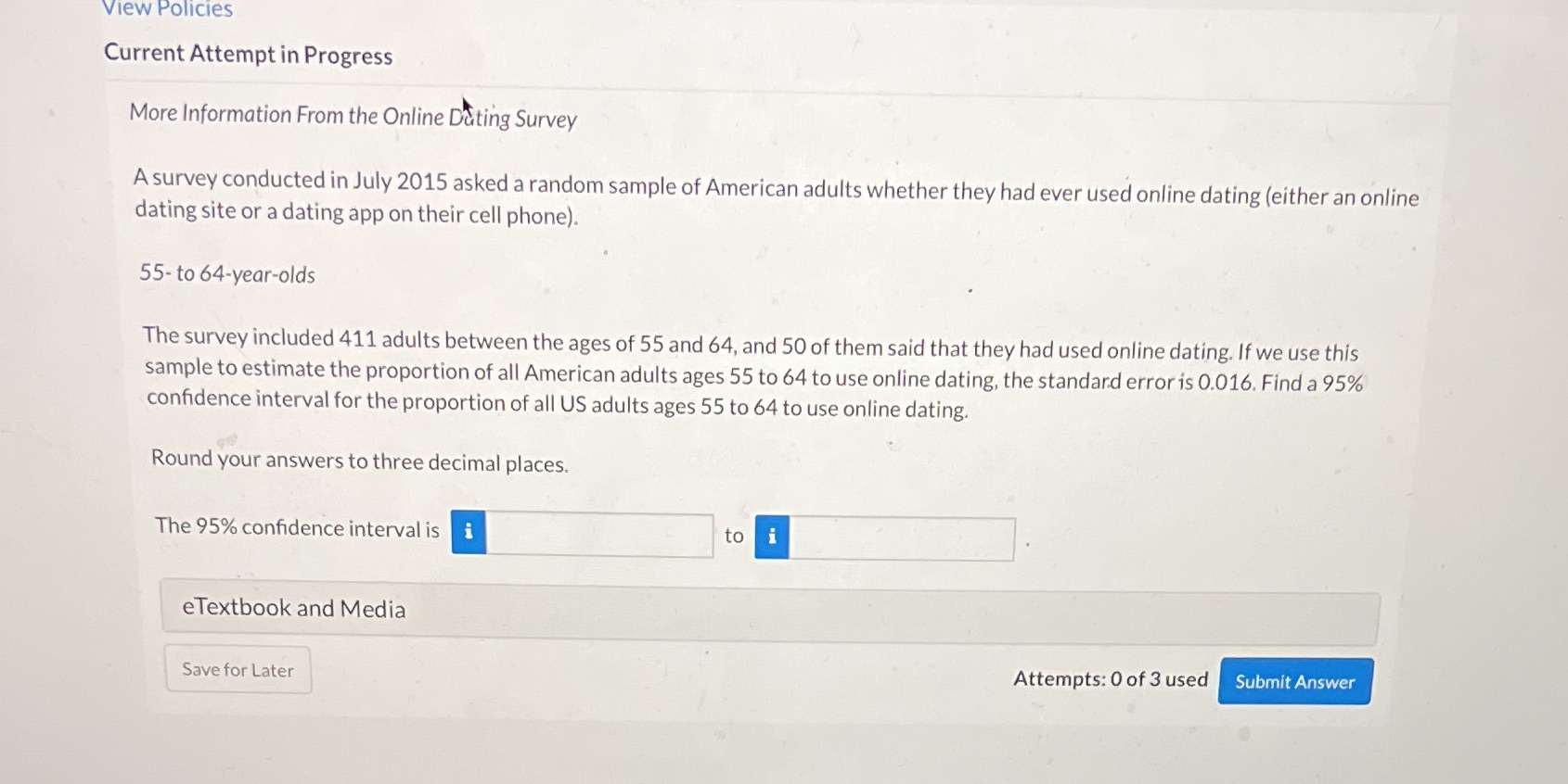 please help thank you View Policies Current Attempt in Progress More Information